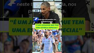 "É UM JOGADOR QUE TEM UMA ESTRELA ESPECIAL" | SANTOS X NOVORIZONTINO | #shorts | ge.globo