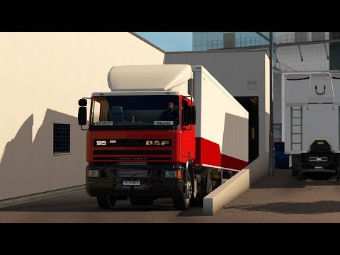 ETS2 1.34 Heilbronn Map DAF 95ATi Biberach - Schwaigern