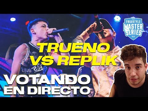 TRUENO VS REPLIK ¡¡¡FLOW ARGENTO!!! VOTANDO EN DIRECTO (FMS ARGENTINA) *EPICARDO*