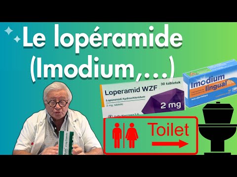 Lopéramide (imodium), anti diarrhéique: mode d'emploi et effets secondaires.