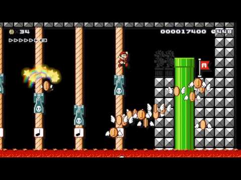 Glitch - Sound Blaster by Enkay - SUPER MARIO MAKER - No Commentary Gameplay 1AI
