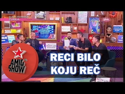 Reci Bilo Koju Reč - Ami G Show S10 - E36