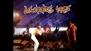 De chaos en glorie van Osdorp Posse op Lowlands 1995 (1080p50 upscale)