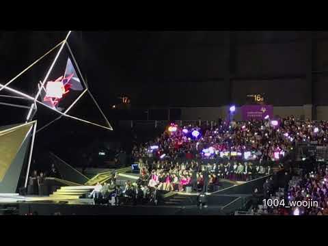 181214 워너원 트리플포지션 베스트유닛 수상 WannaOne TriplePosition Best Unit - 2018 홍콩 마마(MAMA in HongKong) FANCAM