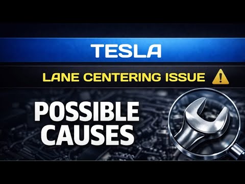 Problemi di mantenimento della corsia con il pilota automatico Tesla: spiegate le possibili cause