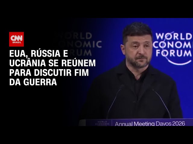 EUA, Rússia e Ucrânia fazem primeira reunião para discutir fim da guerra | CNN 360°