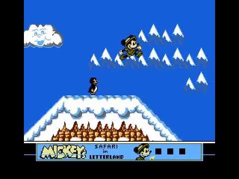 NES Longplay [653] Mickey's Safari in Letterland