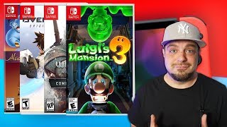 13 BIGGEST NEW Nintendo Switch Games for October!
