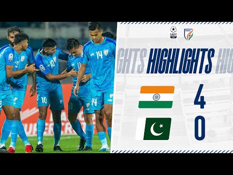 India 4-0 Pakistan | Full Highlights | SAFF Champi...