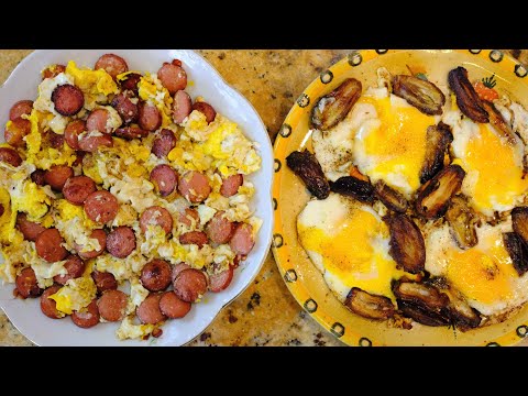 Persian Breakfast Special (Eggs with Dates / Sausage with Eggs) - Cooking with Yousef