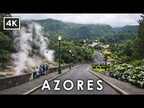 Azores: The Hawaii of Europe 🇵🇹 (4K Scenic Drive)
