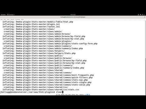 Omeka Classic: Installing Plugins (Official and Unofficial)