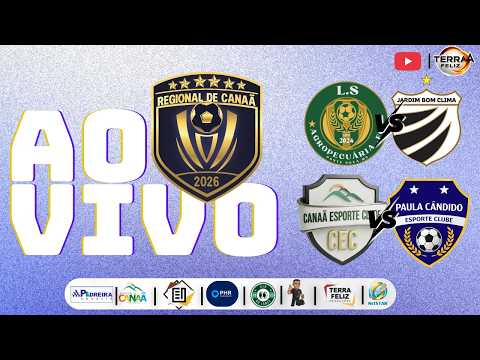 🔴 AO VIVO | OITAVAS DE FINAL - REGIONAL DE CANAÃ 2026 | 05/04/2026 🔴