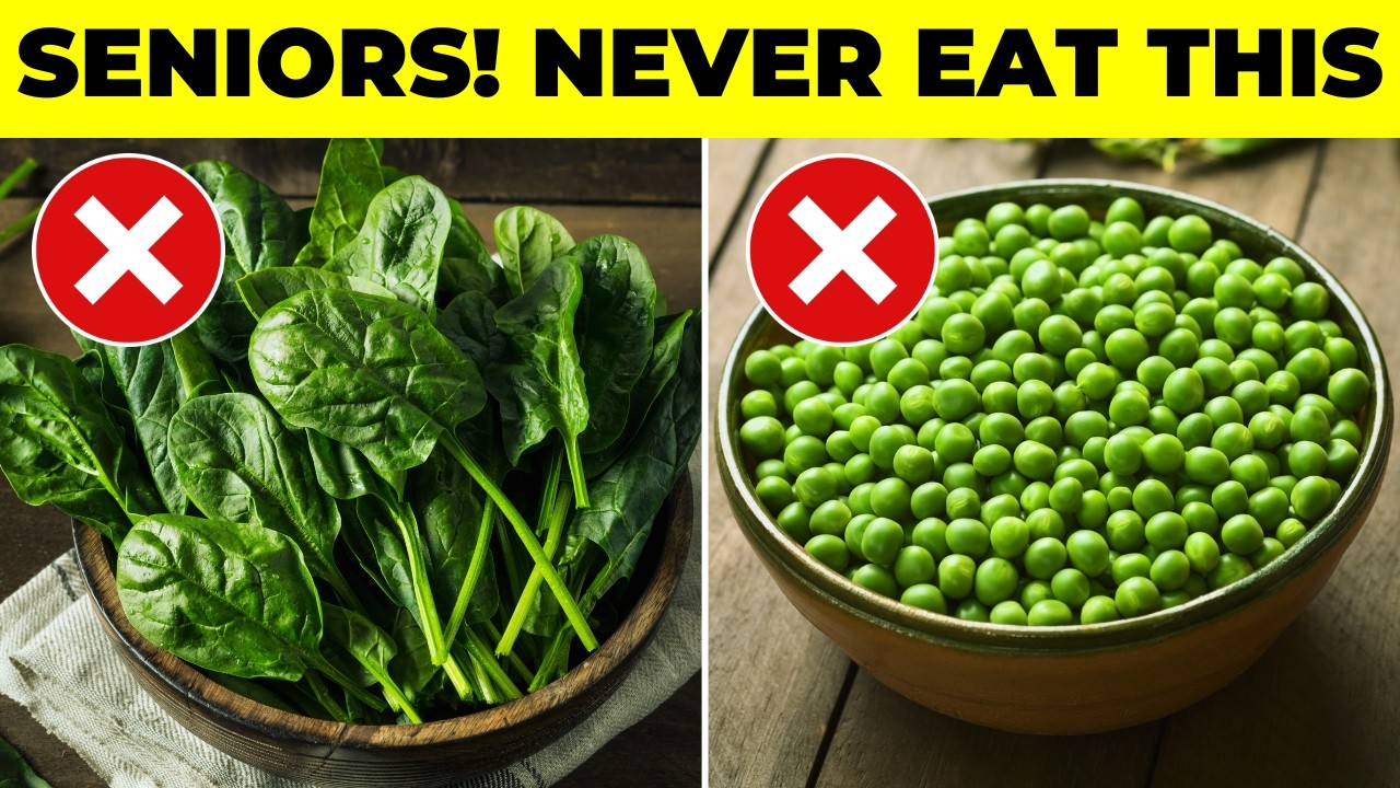 8 Vegetables Seniors Should NEVER Eat! (Health Risks Exposed!)