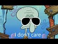 Squidward being the most iconic Spongebob character for over 14 minutes (seasons 1-3)