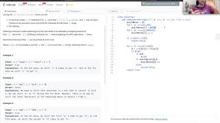 YouTube video '[Solution] Leetcode 1540: Can Convert String in K Moves (Biweekly Contest 32)'