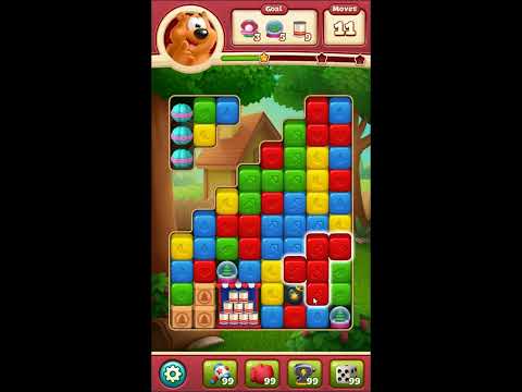 Toon Blast Level 6499 - NO BOOSTERS 🐻🐺🐱 | SKILLGAMING ✔️