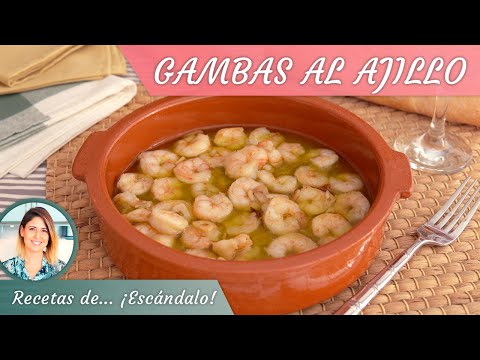 GAMBAS AL AJILLO, un aperitivo de... ¡escándalo!