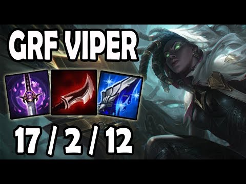 SENNA vs KAISA ADC [ Griffin Viper ] Lol Korea High ELO