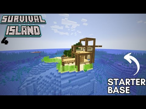ULTIMATE STARTER BASE! - Minecraft Survival Island