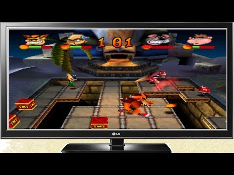 Crash Bash - Crystal Space Bash Challenge - First to FIVE Video