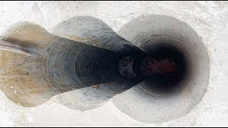 Khoan rút lõi hơn 10 lỗ tường dày ở khu công nghiệp biên hòa