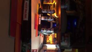 Jag bouncy castles setting up at castle vale swimming baths www.jagbouncycastles.co.uk