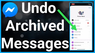 How To Unarchive Messages On Messenger