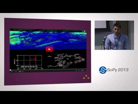 LarvaMap A python powered larval transport modeling system SciPy 2013 Presentation