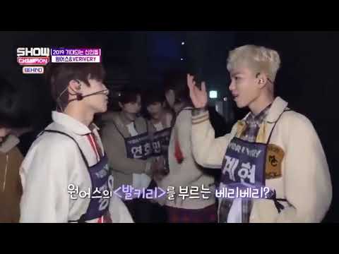 VeriVery imitating ONEUS 'Valkyrie' choreography