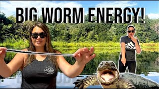 Fishing with GIANT Worms! (Strange Encounters)