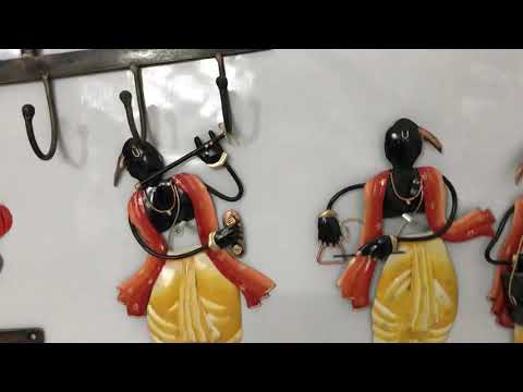 Rajasthani tradition styled musical man key hanger/wall deco...