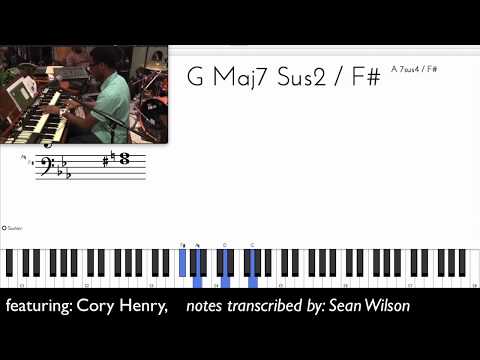 Cory Henry He Has Made me Glad | MIDI File Available
