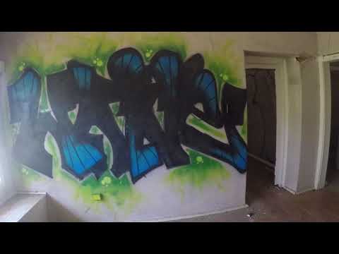Abandoned House Graffiti #3 | WaiveOne