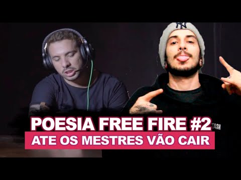 Poesia Free Fire #2 l ATE OS MESTRES VÃO CAIR l Ft. VMZ, VG BEATS , YURI, TAUZ | REACT VERSATIL