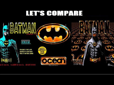 Let's Compare = Batman The Movie (Spectrum/Amstrad/C64/Atari ST/Amiga 500)