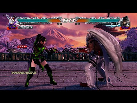 15_1 Kunimitsu Ryona vs Devil Jin - Tekken 7 4.20 ( Anakin x24 ) Gameplay PC Gtx 1070 Ti 8GB