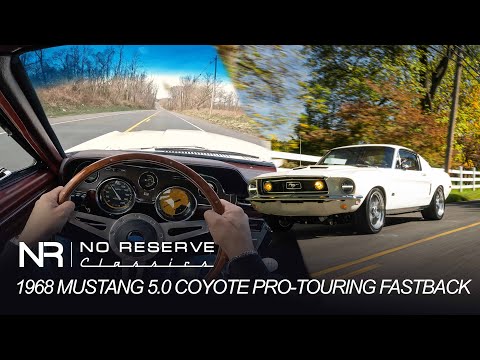 4K TEST DRIVE 5.0 Coyote 1968 Ford Mustang GT Pro-Touring Fastback - FOR SALE CALL 18005627815