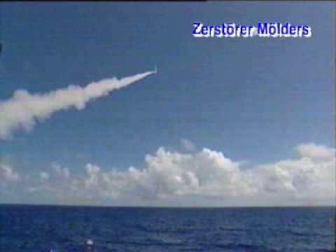 Zerstörer Mölders D 186 FK-Schiessen