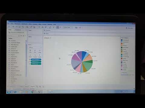 Tableau - How to create pie chart with top 5 & top (6 to 10) sub-category in Tableau