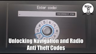 Unlocking Navigation and Radio After Battery Disconnect