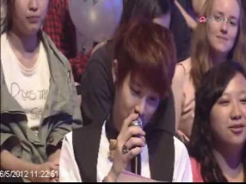 120605 Simply K-Pop E13 - Hanbyul (Ledapple) MC Cut
