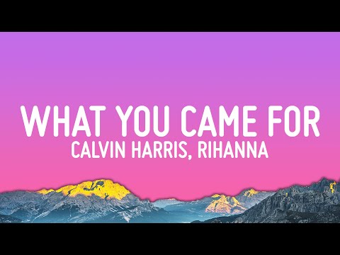 Calvin Harris - This Is What You Came For (Lyrics) ft. Rihanna