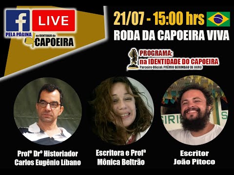 LIVE NA IDENTIDADE DO CAPOEIRA - ESPECIAL DE ESTUDO