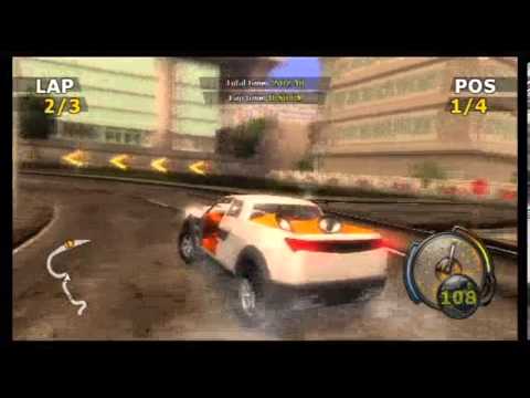 flatout wii video