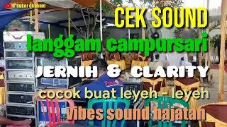 Download lagu CEK SOUND LANGGAM CAMPURSARI || Pilihan Operator Sound Jernih Clarity Vibes Sound Hajatan mp3 Download lagu CEK SOUND LANGGAM CAMPURSARI || Pilihan Operator Sound Jernih Clarity Vibes Sound Hajatan mp3