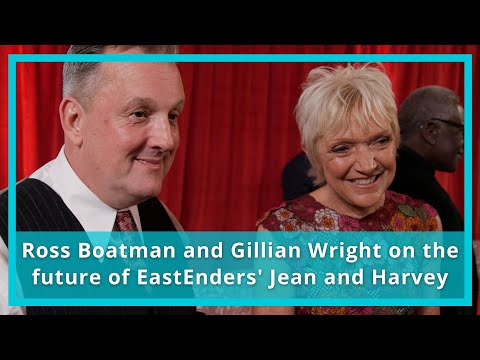 Ross Boatman and Gillian Wright on the future of EastEnders' Jean and Harvey