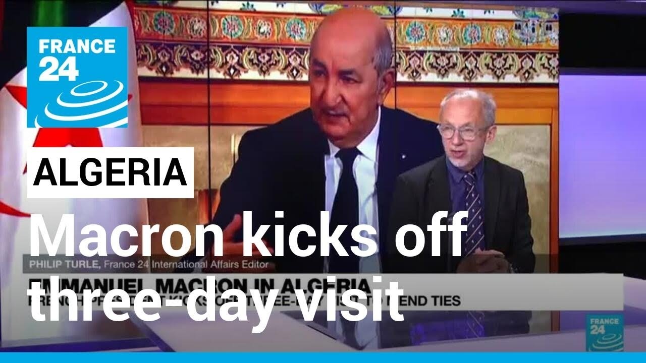 Algeria: Téboune welcomes Emmanuel Macron for three-day official visit