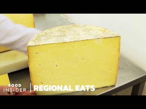 Why Traditional English Cheddar Is Aged In Caves | Regional Eats