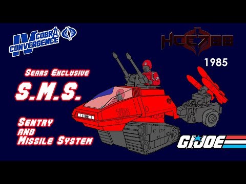 HCC788 - 1985 S.M.S. - Sears Exclusive G.I. Joe toy! COBRA CONVERGENCE IV!